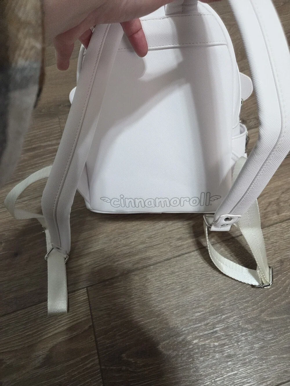Loungefly Cinnamaroll Matte White Mini Cosplay Backpack